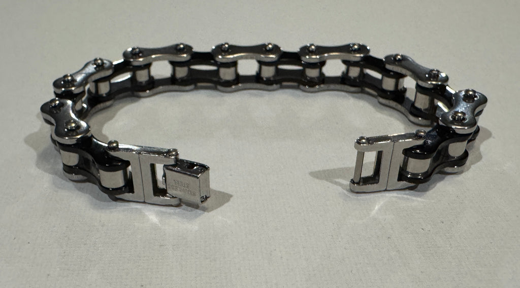 Stainless Steel Bike Chain Bracelet