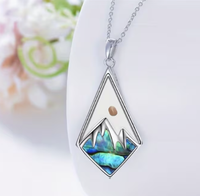 201 Stainless Steel Layered Cross Necklace, Blue or Black